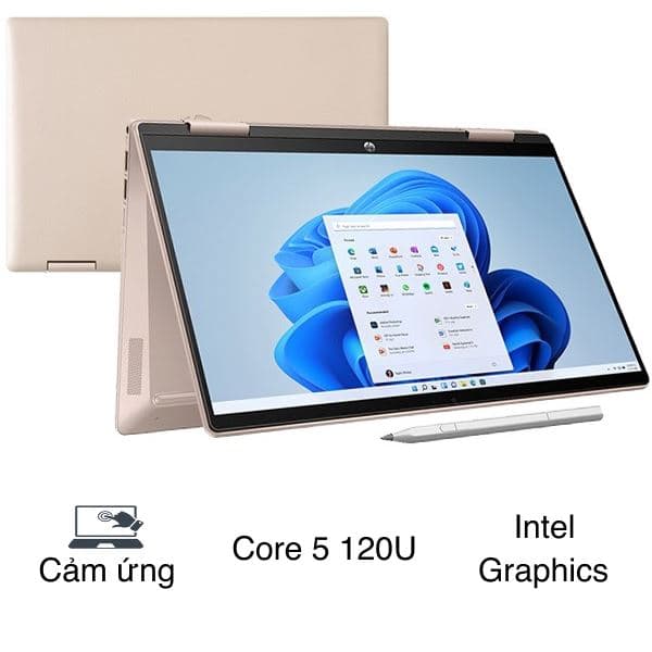 HP Pavilion X360 14 ek2024TU - 9Z2V6PA (Core 5 120U, 16GB, 512GB, Full HD, Cảm ứng, Win11)