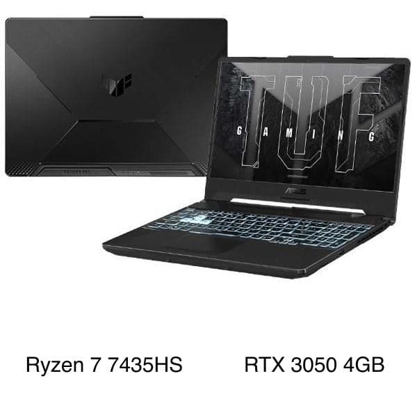 Asus TUF Gaming A15 FA506NCR - HN097W (R7 7435HS, 16GB, 512GB, RTX 3050 4GB, Full HD 144Hz, Win11)