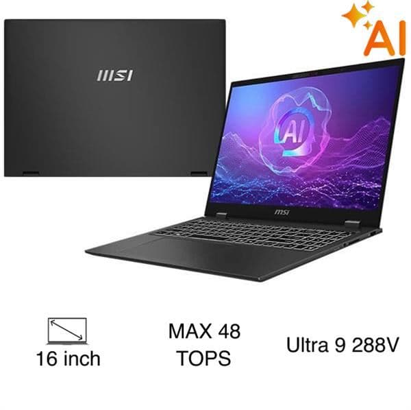 MSI Prestige 16 AI+ B2VMG - 016VN (Ultra 9 288V, 32GB, 1TB, 4K/UHD+ OLED, Win11)