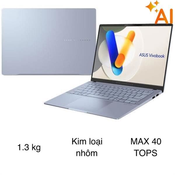 Asus Vivobook S14 S5406SA - PP060WS (Ultra 5 226V, 16GB, 512GB, 2.8K OLED 120Hz, OfficeHS, Win11)