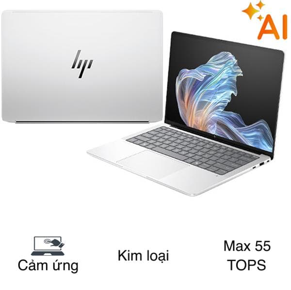 HP EliteBook X G1a 14 AI - B9FE4PT (R9 AI HX PRO 375, 32GB, 1TB, 2.8K OLED 120Hz, Cảm ứng, Win11 Pro)