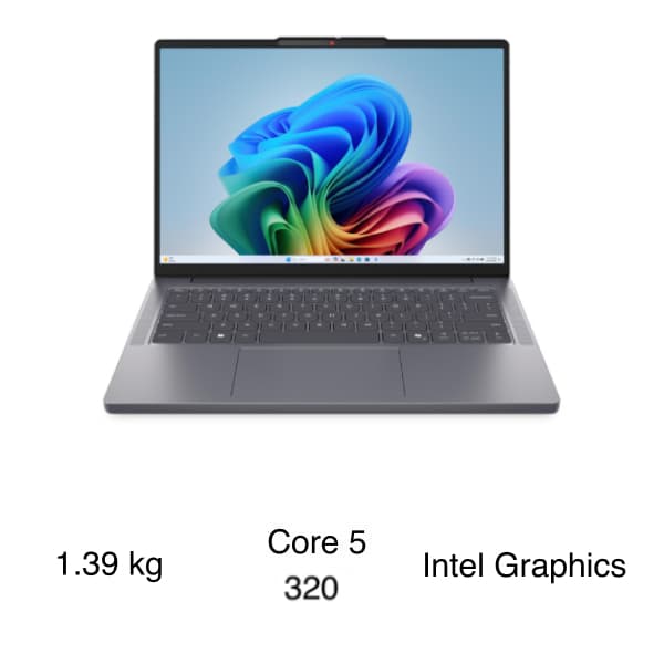 Lenovo IdeaPad Slim 3 14IWC11 - 83RQ002NVN (Core 5 320, 16GB, 512GB, WUXGA, Win11)