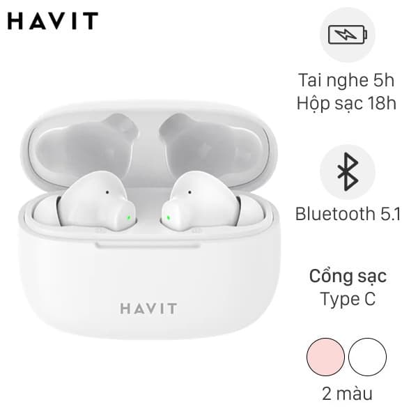 Tai nghe Bluetooth True Wireless HAVIT TW967