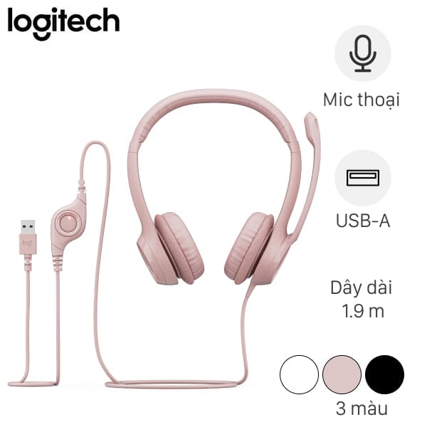 Tai nghe Chụp Tai Logitech H390