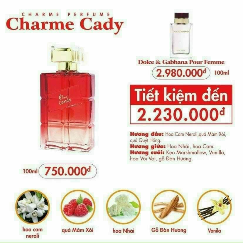 nước hoa nữ cady