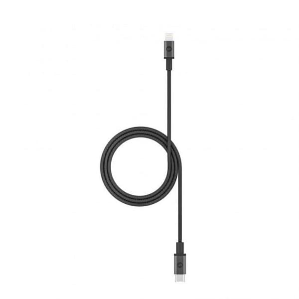 Cáp USB-C To Lightning Mophie 1m Black