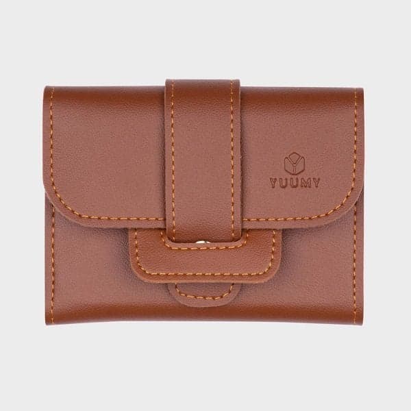 Ví Da Cầm Tay Thời Trang Yuumy Màu Bò YV17B (Store 5703)