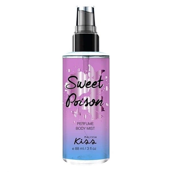 Xịt Thơm Toàn Thân Malissa Kiss Perfume Body Mist Hương Sweet Poison 88ml (WN)