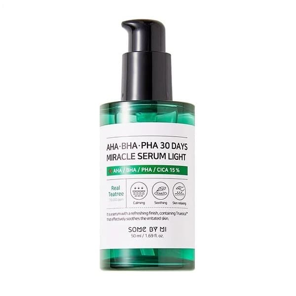 Tinh Chất Cho Da Mụn Some By Mi AHA-BHA-PHA 30 Days Miracle Serum Light 50ml (WN)
