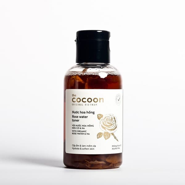 Nước Hoa Hồng Cấp Ẩm Và Làm Mềm Da Cocoon Rose Water Toner 140ml (WN)