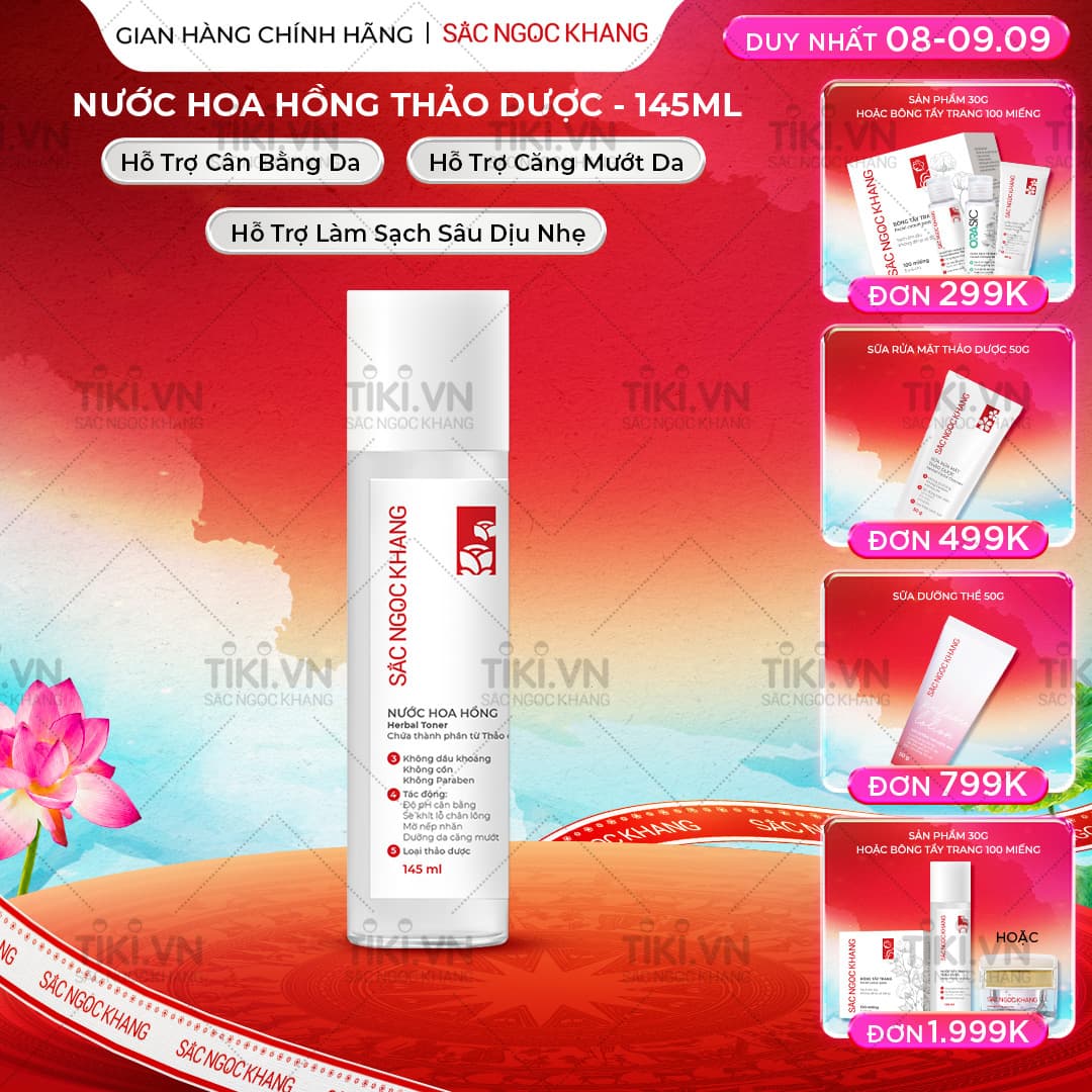 Nước Hoa Hồng Sắc Ngọc Khang MNH01 145ml