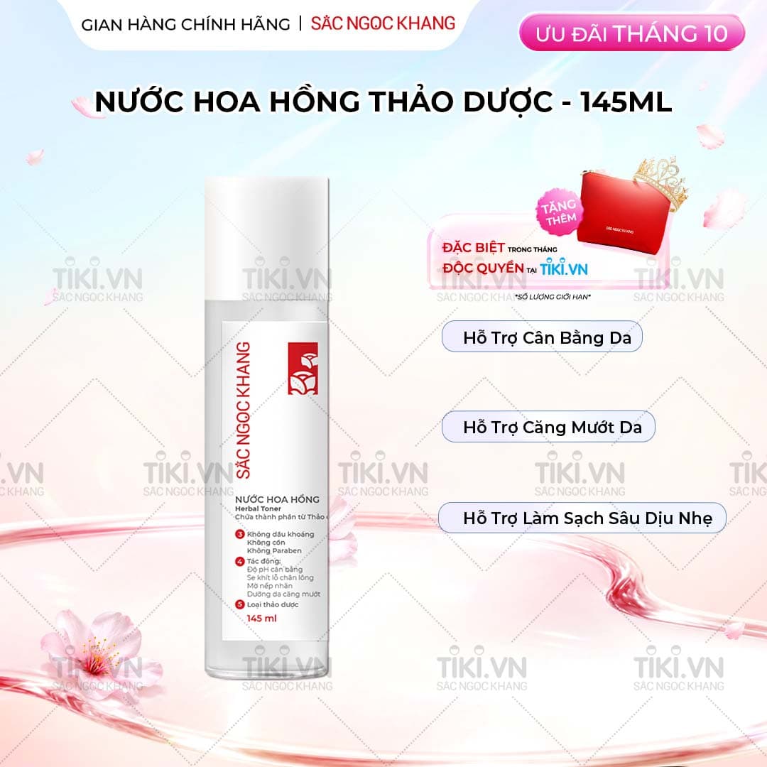 Nước Hoa Hồng Sắc Ngọc Khang MNH01 145ml