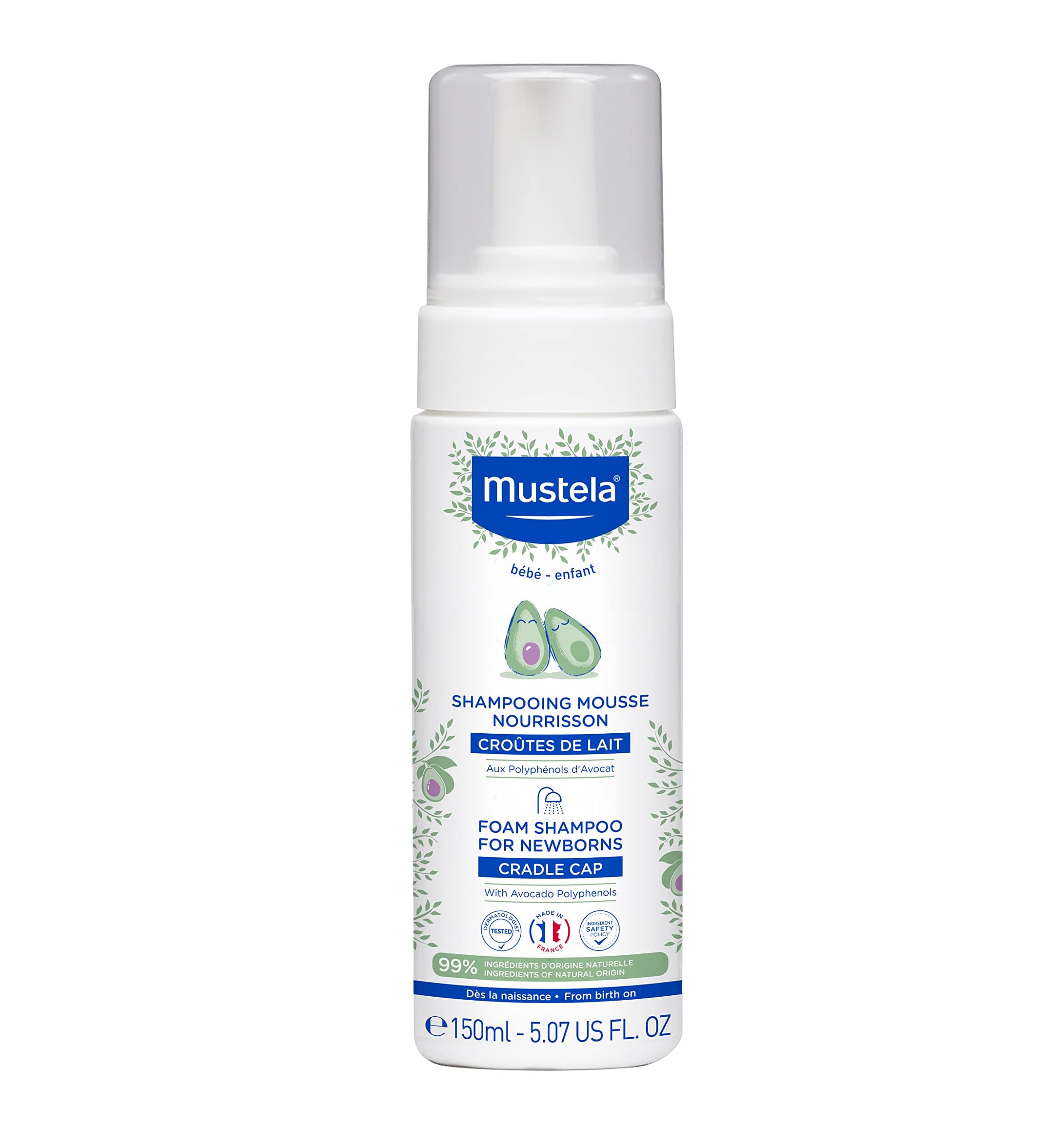 Dầu Gội hỗ trợ điều trị Cứt Trâu Mustela 150ml
