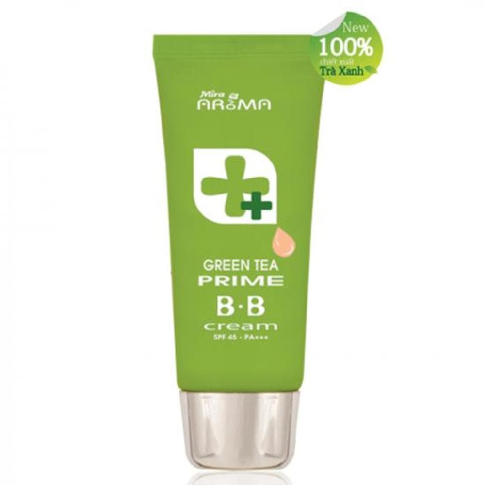 Kem nền trang điểm trà xanh Aroma Prime Green tea B.B cream Hàn Quốc 30ml