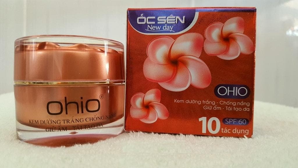 Kem dưỡng trắng - Chống nắng - Giữ ẩm - Tái Tạo Da - 30g - 10 Tác Dụng