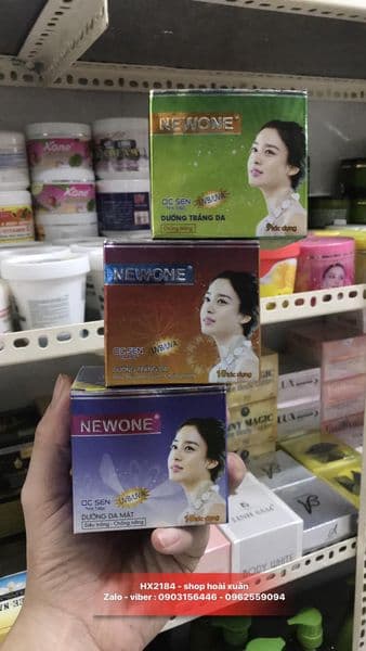 Kem Dưỡng Trắng Da Siêu Trắng 10 tác dụng New One 30gr - HX2184