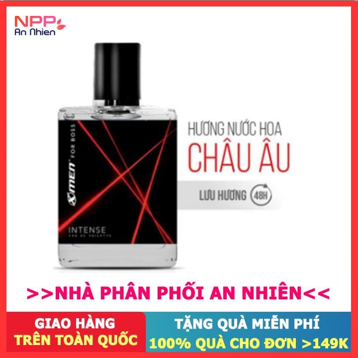 Nước hoa EDT X-Men for Boss Intense 49ml - NPP AN NHIÊN