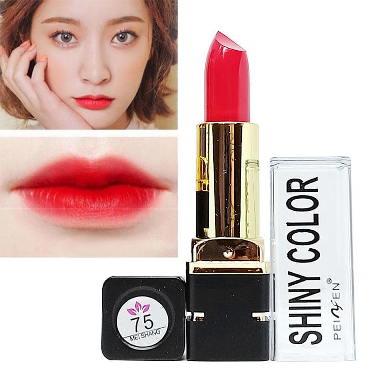 Son Shiny Color Lipstick chất lì Hàn Quốc 3.5g (#75 Đỏ tươi)