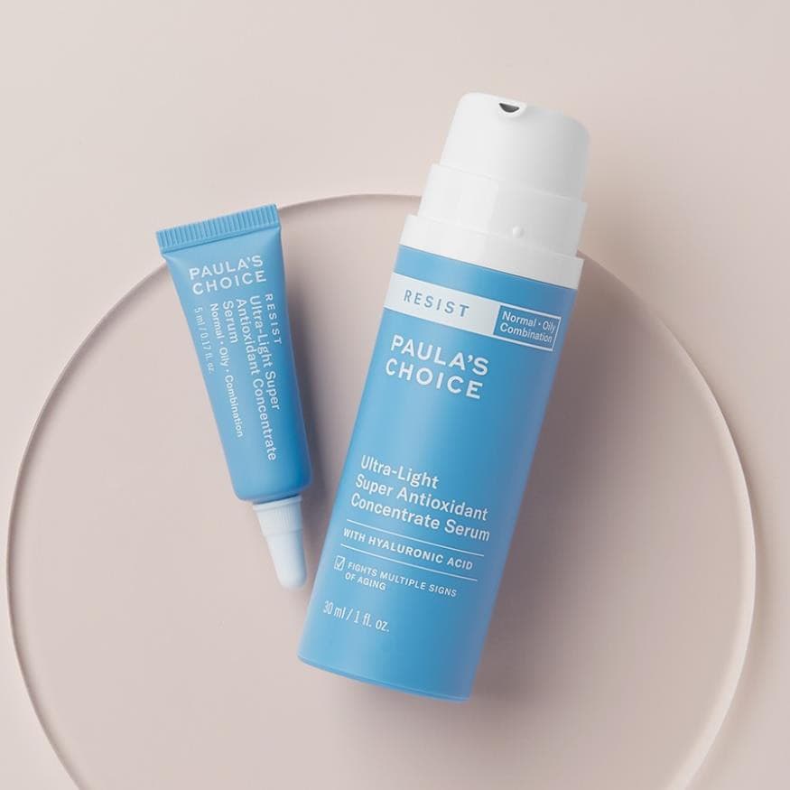 Tinh chất chống oxi hóa siêu nhẹ Resist Ultra light Super Antioxidant Concentrate serum (Paulas Choice)
