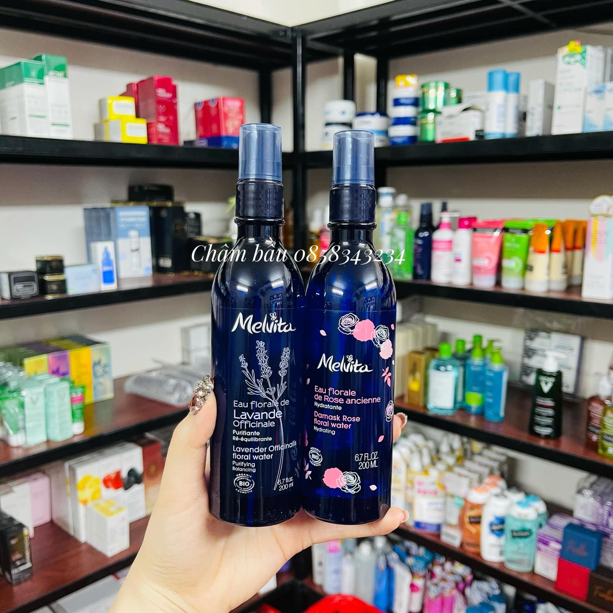 Nước Hoa Hồng TONER MELVITA Dạng Xịt - Toner Dành Cho Da Thiếu Nước