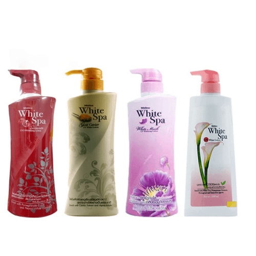 Sữa dưỡng thể dưỡng ẩm chống oxy hóa White Spa Mistine Summer Thái Lan 400ml - Hương Lựu