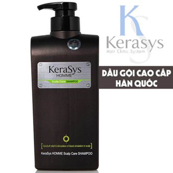 Dầu gội nam loại bỏ ngay những bụi bẩn và các chất nhờn Kerasys Homme Scalp care Cao cấp Hàn Quốc 550ml