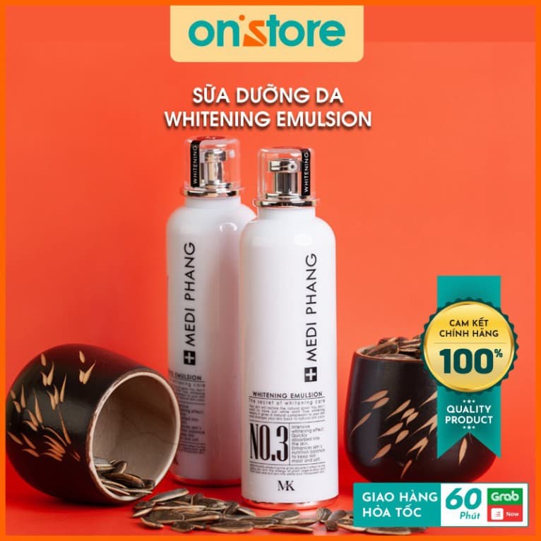 Sữa Dưỡng Da Tăng Cường Độ Đàn Hồi Giúp Da Săn Chắc Mịn Màng Cải Thiện Vùng Da Thâm Sẹo MK Hàn Quốc Sữa Dưỡng -120ml