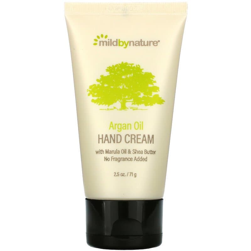 Kem dưỡng da tay Argan Oil Hand Cream (71 g) của Mild By Nature - iHerb Việt Nam