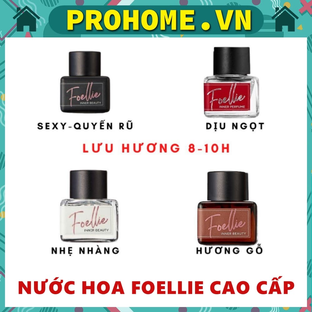 Nước Hoa Vùng Kín Foellie Cao Cấp Mùi Thơm Chuẩn Độ Lưu Hương Cực Tốt