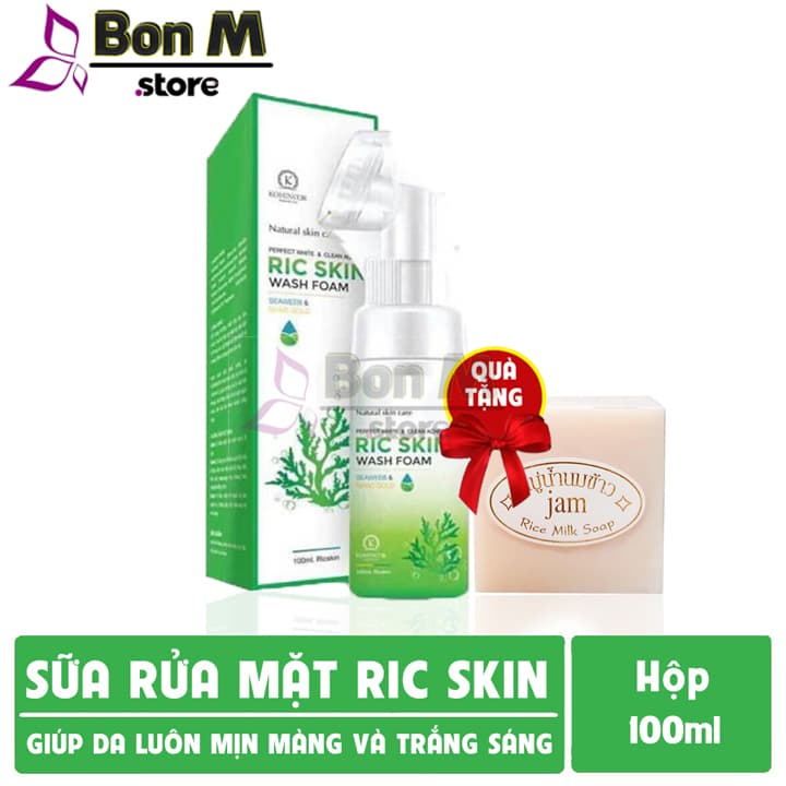 Sữa rửa mặt Ric Skin HA+