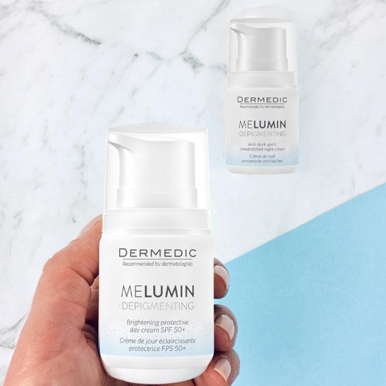 Kem dưỡng ban ngày làm sáng và đều màu da MELUMIN Brightening Protective Day Cream SPF 50+ 50g