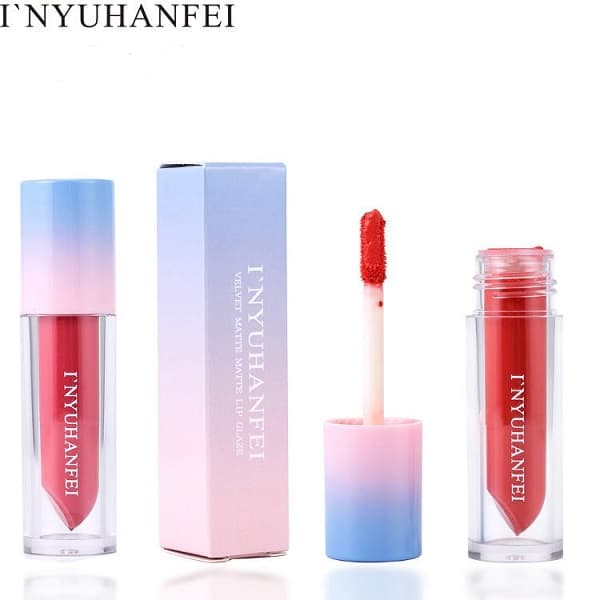 Son Kem Lì Velvet Matte Lip Glaze số 02 màu cam