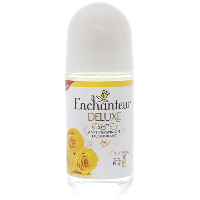 Lăn khử mùi hương nước hoa Enchanteur Deluxe Charming 50ml