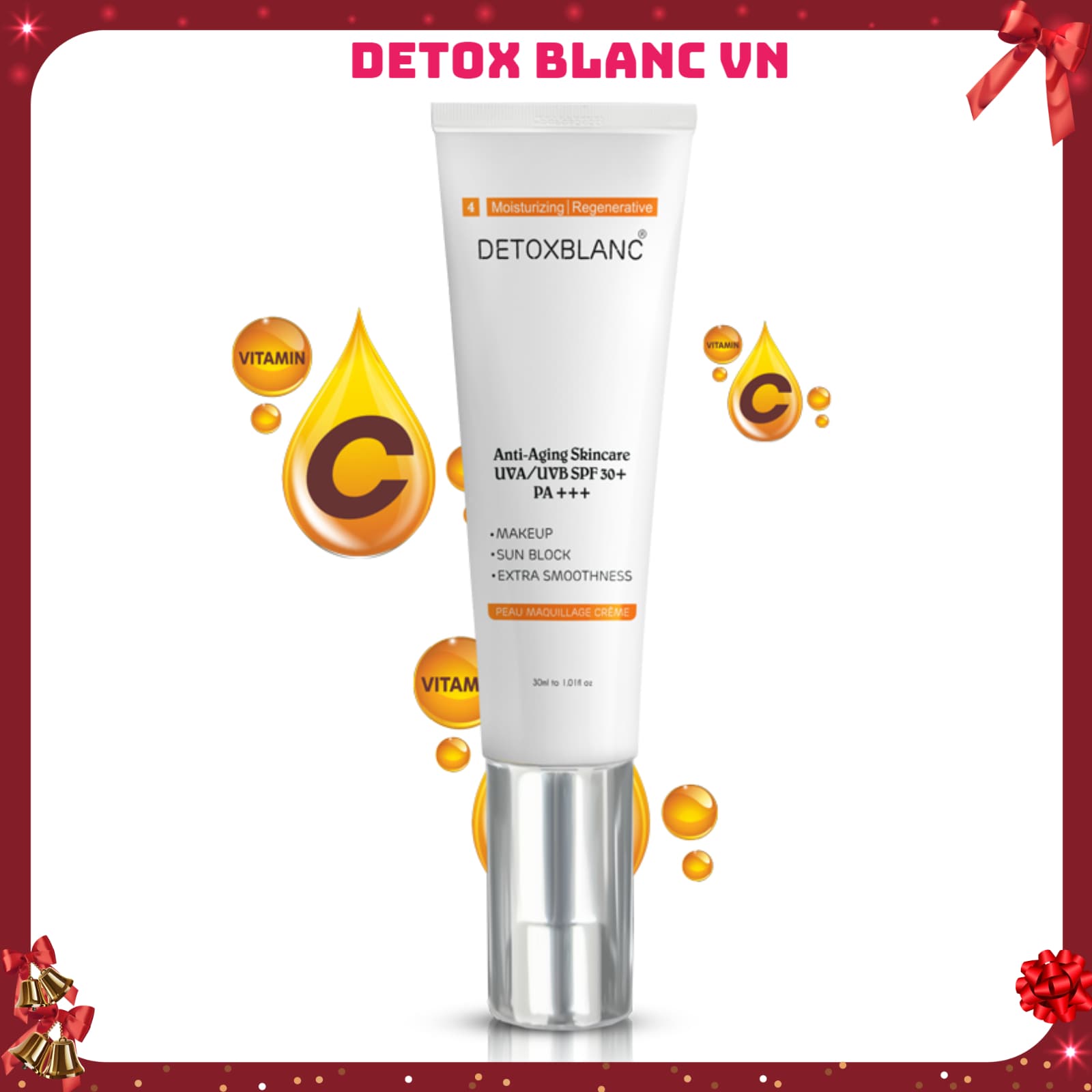 KEM DƯỠNG TRẮNG DA CHỐNG NẮNG DETOX BLANC