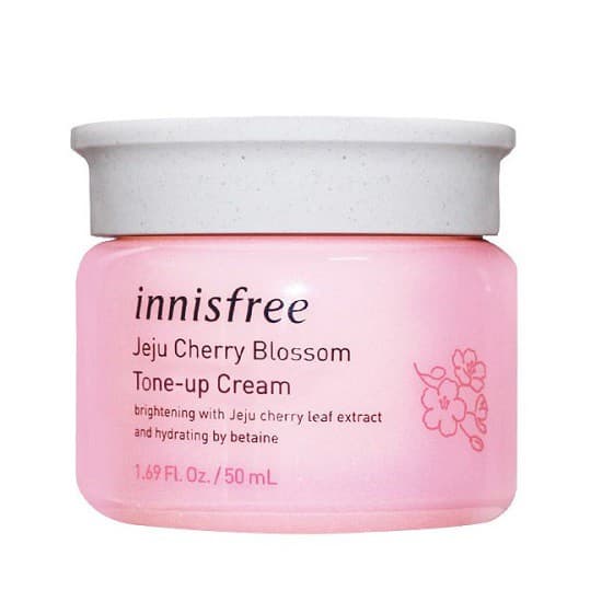 Kem Dưỡng Trắng Da Nâng Tone Tức Thì Innisfree Jeju Cherry Blossom Tone-Up Cream