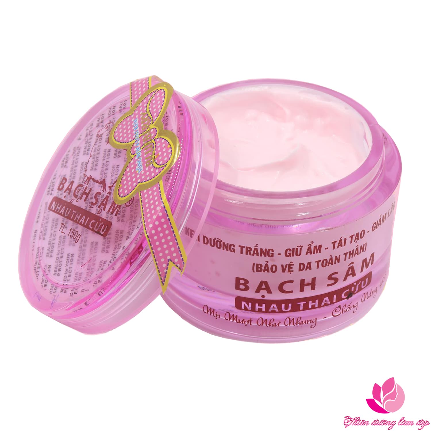 Kem dưỡng trắng Giữ ẩm Tái tạo Giảm lão hóa Bảo vệ da toàn thân K-30 BẠCH SÂM - 150g