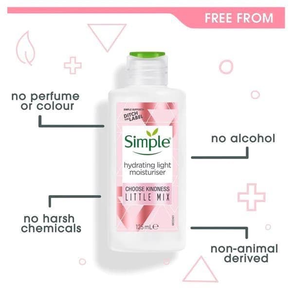 Sữa Dưỡng Da Simple Kind To Skin Hydrating Light Moisturiser 125 ml.