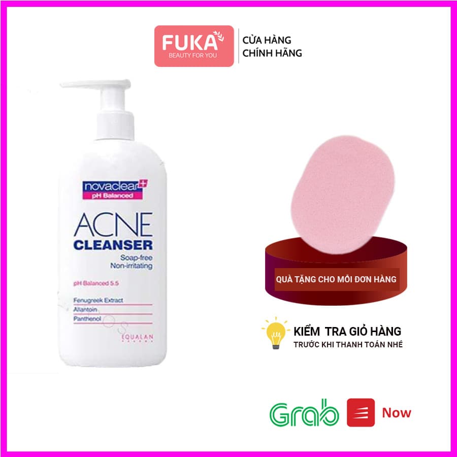 Sữa rửa mặt cho da mụn NOVA CLEAR - Sữa rửa mặt sạch sâu ACNE CLEANSER