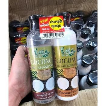 Cặp dầu gội xả dừa Thái Lan 360ml