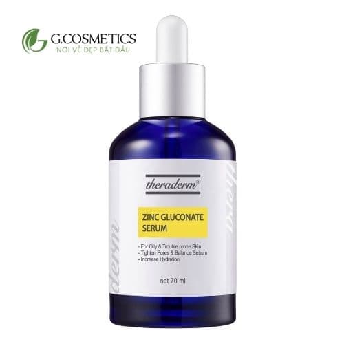 Serum Theraderm Zinc Gluconate kiềm dầu 70ml