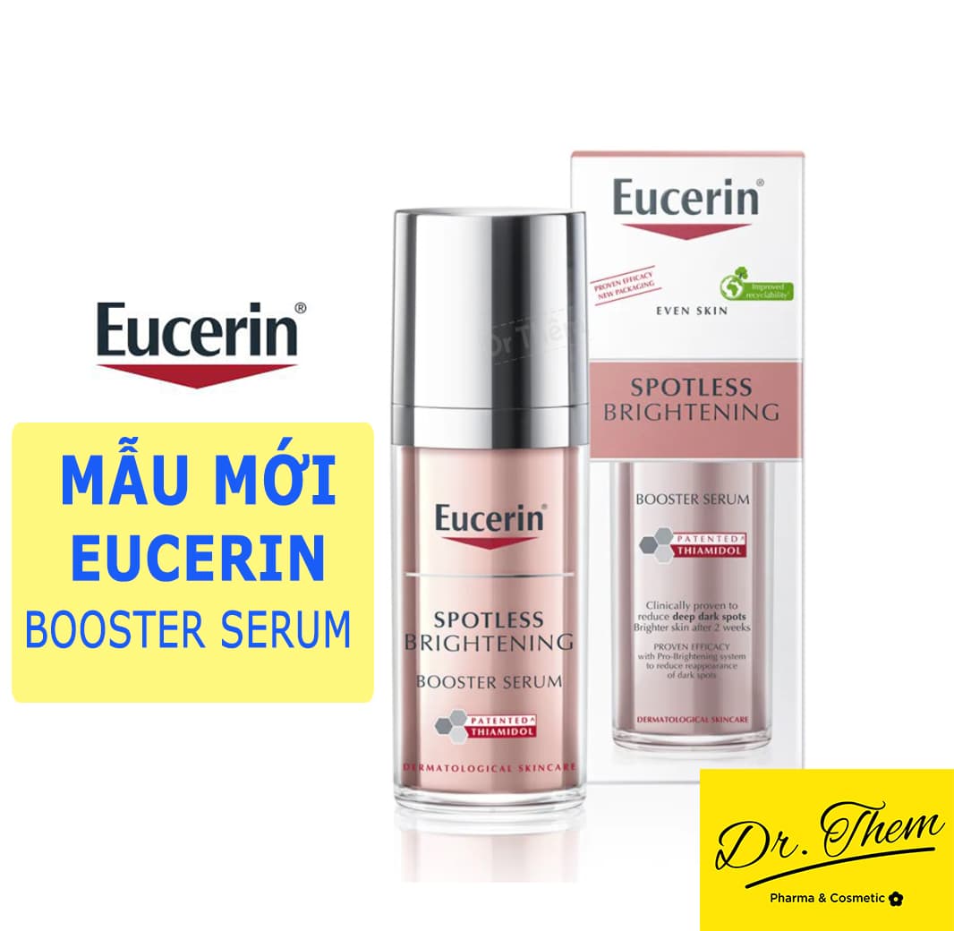 Tinh Chất Eucerin Spotless Brightening Booster Serum Giúp Giảm Thâm Nám & Dưỡng Sáng Da 30ml