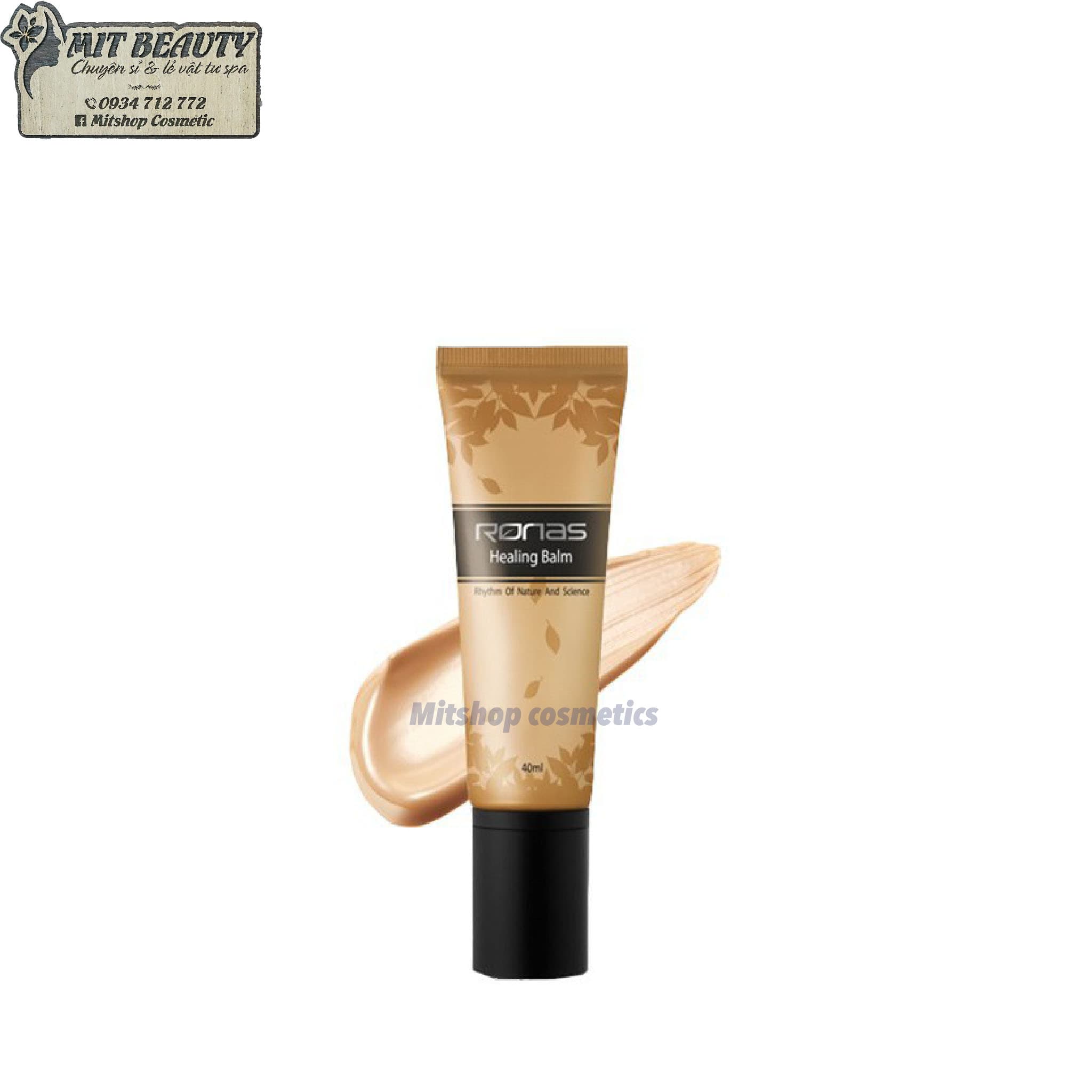 Kem Nền Trang Điểm Dưỡng Da Ronas Healing Balm BB cream 40ml Hàn Quốc