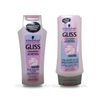 Bộ 1 dầu gội và 1 dầu xả phục hồi tóc Schwarzkopf Gliss Hair Repair