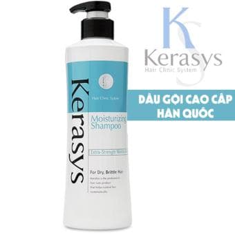 Dầu gội cân bằng độ ẩm cho tóc khô xơ Kerasys Moisturizing cao cấp Hàn Quốc 600ml