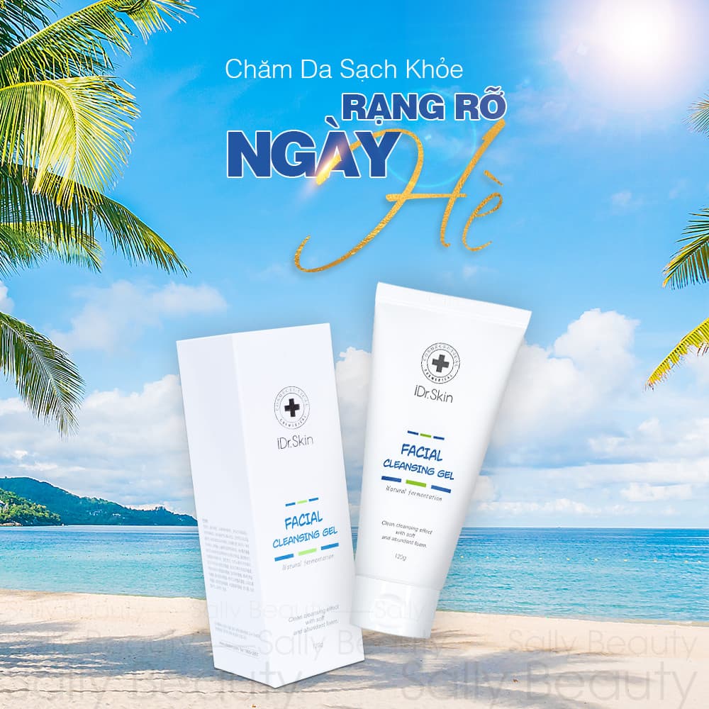 SỮA RỬA MẶT LÊN MEN - IDR.SKIN FACIAL CLEANSING GEL (120g)