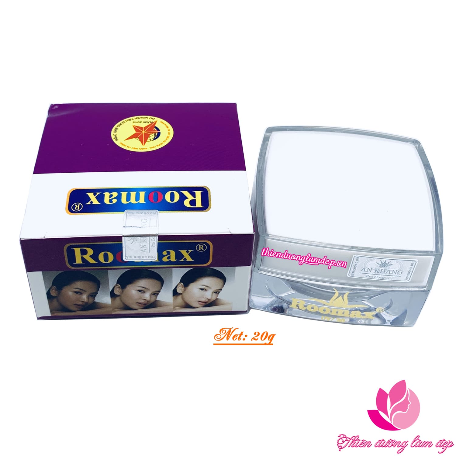 Kem dưỡng trắng Ngừa Mụn Nám Chống lão hóa Phục Hồi da KEM 16 in 1 ROOMAX (20g)