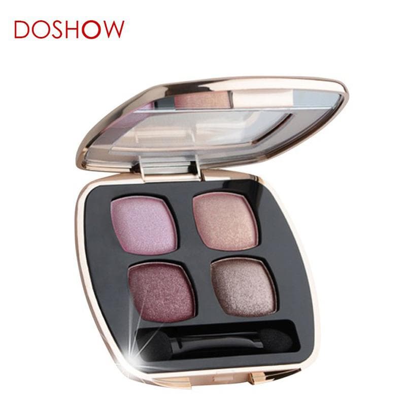 Phấn mắt Doshow 4 ô màu cực đẹp cao cấp Hàn Quốc 6g No.2 (Hồng nhạt hồng đậm)