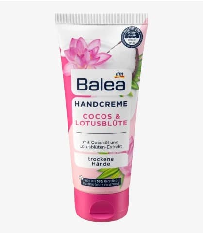 Balea- Kem dưỡng da tay & Hoa sen 100 ml- Hàng Đức