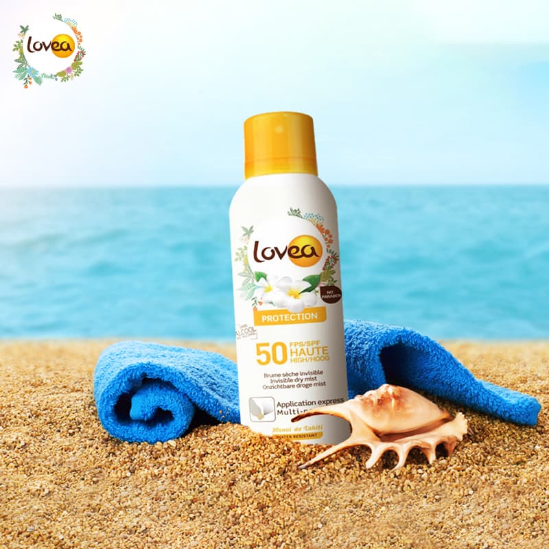 Kem chống nắng Lovea SPF 50 dạng xịt 200ML