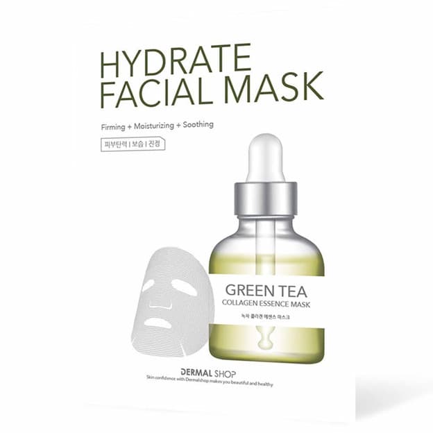 Mặt Nạ Dưỡng Da Trà Xanh - Green Tea Collagen Essence Mask